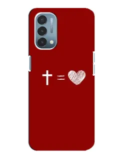 Чехол для OnePlus Nord N200 5G (DE211) с картинкой «Уравнение любви» Чехол для OnePlus Nord N200 5G (DE211) с картинкой «Уравнение любви»