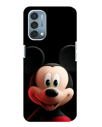 Чехол для OnePlus Nord N200 5G (DE211) с картинкой «Улыбающийся Микки Маус»