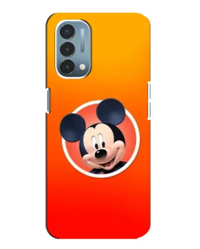 Чехол для OnePlus Nord N200 5G (DE211) с картинкой «Mickey в круге»