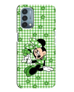 Чехол для OnePlus Nord N200 5G (DE211) с картинкой «Mickey в клетку»