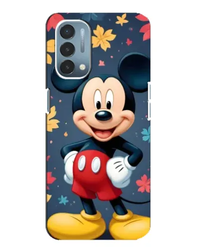 Чехол для OnePlus Nord N200 5G (DE211) с картинкой «Осенний Mickey Mouse»
