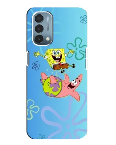 Чехол для OnePlus Nord N200 5G (DE211) с картинкой «Спанч Боб и Патрик» Чехол для OnePlus Nord N200 5G (DE211) с картинкой «Спанч Боб и Патрик»