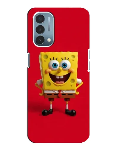 Чехол для OnePlus Nord N200 5G (DE211) с картинкой «Спанч Боб на красном» Чехол для OnePlus Nord N200 5G (DE211) с картинкой «Спанч Боб на красном»