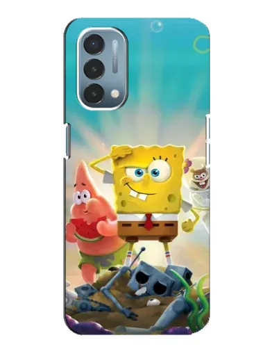 Чехол для OnePlus Nord N200 5G (DE211) с картинкой «Спанч Боб победитель» Чехол для OnePlus Nord N200 5G (DE211) с картинкой «Спанч Боб победитель»