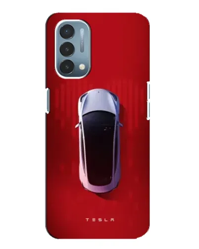Чехол для OnePlus Nord N200 5G (DE211) с картинкой «Tesla Top View»