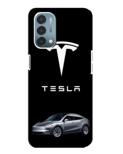 Чехол для OnePlus Nord N200 5G (DE211) с картинкой «Tesla Model Y»