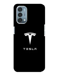 Чохол для OnePlus Nord N200 5G (DE211) з картинкою «Tesla White Logo» Чохол для OnePlus Nord N200 5G (DE211) з картинкою «Tesla White Logo»