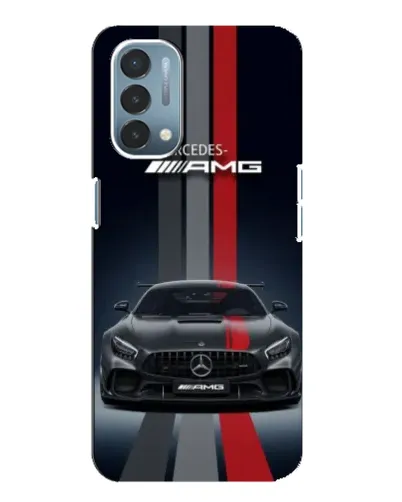 Чехол для OnePlus Nord N200 5G (DE211) с картинкой «Mercedes — белый карбон»