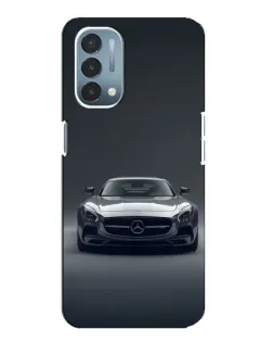 Чехол для OnePlus Nord N200 5G (DE211) с картинкой «Mercedes на черном»