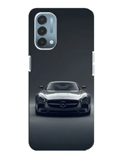 Чехол для OnePlus Nord N200 5G (DE211) с картинкой «Mercedes на черном»