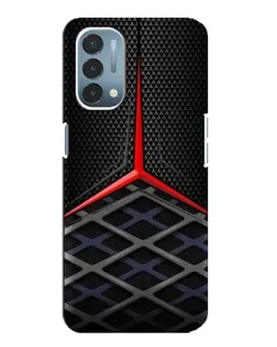Чехол для OnePlus Nord N200 5G (DE211) с картинкой «Mercedes Carbon Grid»