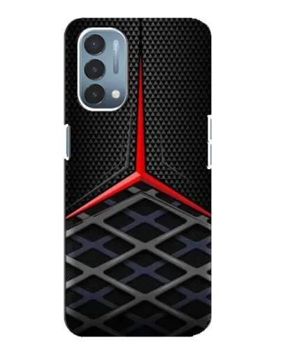Чехол для OnePlus Nord N200 5G (DE211) с картинкой «Mercedes Carbon Grid»