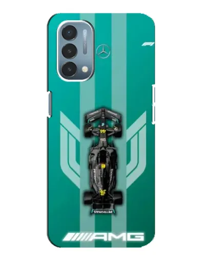 Чехол для OnePlus Nord N200 5G (DE211) с картинкой «Mercedes AMG Petronas»