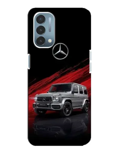 Чехол для OnePlus Nord N200 5G (DE211) с картинкой «Mercedes G-Class красный»