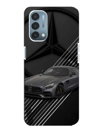 Чехол для OnePlus Nord N200 5G (DE211) с картинкой «Mercedes AMG — графика»