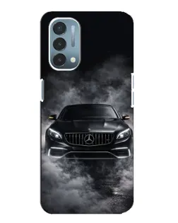 Чехол для OnePlus Nord N200 5G (DE211) с картинкой «Mercedes в дыму»