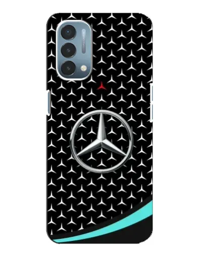 Чехол для OnePlus Nord N200 5G (DE211) с картинкой «Mercedes — бирюзовый акцент»