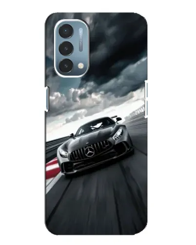 Чехол для OnePlus Nord N200 5G (DE211) с картинкой «Гоночный Mercedes AMG»