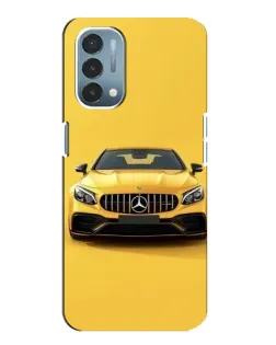 Чехол для OnePlus Nord N200 5G (DE211) с картинкой «Желтый Mercedes GT»