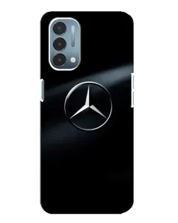 Чехол для OnePlus Nord N200 5G (DE211) с картинкой «Mercedes на металле»