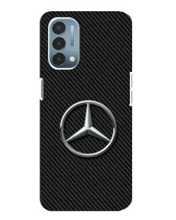 Чехол для OnePlus Nord N200 5G (DE211) с картинкой «Карбоновый Mercedes стиль»