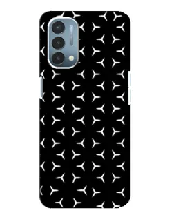Чехол для OnePlus Nord N200 5G (DE211) с картинкой «Mercedes паттерн звезд»