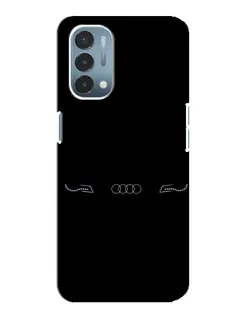 Чехол для OnePlus Nord N200 5G (DE211) с картинкой «Audi — световой подпись» Чехол для OnePlus Nord N200 5G (DE211) с картинкой «Audi — световой подпись»