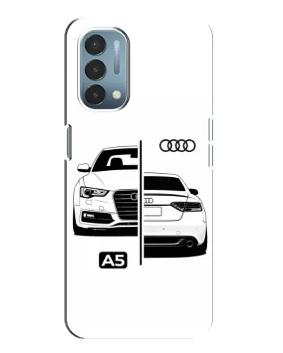 Чехол для OnePlus Nord N200 5G (DE211) с картинкой «Audi — контрастный дизайн» Чехол для OnePlus Nord N200 5G (DE211) с картинкой «Audi — контрастный дизайн»