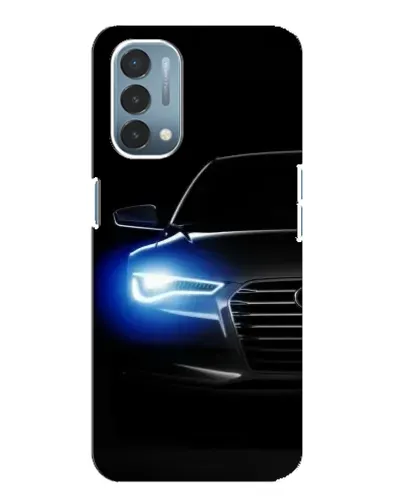 Чехол для OnePlus Nord N200 5G (DE211) с картинкой «Неоновый взгляд Audi» Чехол для OnePlus Nord N200 5G (DE211) с картинкой «Неоновый взгляд Audi»