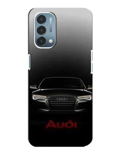 Чехол для OnePlus Nord N200 5G (DE211) с картинкой «Audi — градиентный контур» Чехол для OnePlus Nord N200 5G (DE211) с картинкой «Audi — градиентный контур»