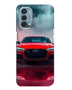 Чехол для OnePlus Nord N200 5G (DE211) с картинкой «Audi RS — красный стиль»
