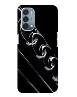 Чехол для OnePlus Nord N200 5G (DE211) с картинкой «Audi — абстрактные кольца»