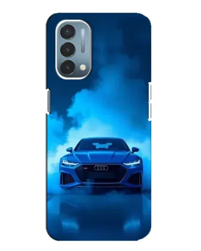 Чехол для OnePlus Nord N200 5G (DE211) с картинкой «Audi — голубая энергия» Чехол для OnePlus Nord N200 5G (DE211) с картинкой «Audi — голубая энергия»