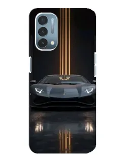 Чехол для OnePlus Nord N200 5G (DE211) с картинкой «Lamborghini золотые линии» Чехол для OnePlus Nord N200 5G (DE211) с картинкой «Lamborghini золотые линии»