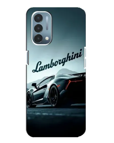 Чехол для OnePlus Nord N200 5G (DE211) с картинкой «Классическая надпись Lamborghini» Чехол для OnePlus Nord N200 5G (DE211) с картинкой «Классическая надпись Lamborghini»
