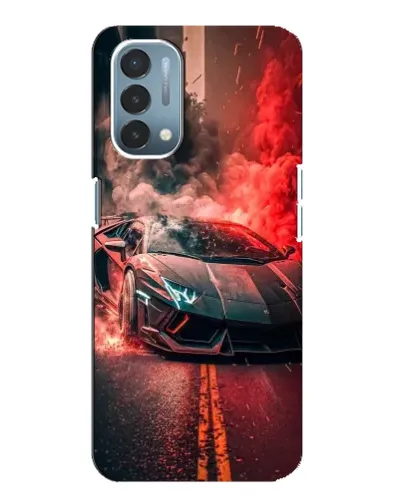 Чехол для OnePlus Nord N200 5G (DE211) с картинкой «Lamborghini красный дым» Чехол для OnePlus Nord N200 5G (DE211) с картинкой «Lamborghini красный дым»