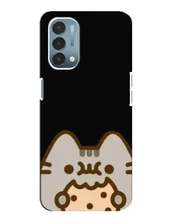 Чохол для OnePlus Nord N200 5G (DE211) з картинкою «Пушин на чорному» Чохол для OnePlus Nord N200 5G (DE211) з картинкою «Пушин на чорному»