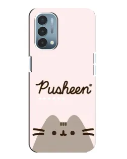 Чохол для OnePlus Nord N200 5G (DE211) з картинкою «Pusheen логотип» Чохол для OnePlus Nord N200 5G (DE211) з картинкою «Pusheen логотип»