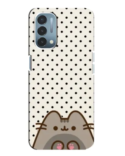 Чехол для OnePlus Nord N200 5G (DE211) с картинкой «Пушин в горошек»