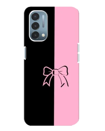 Чехол для OnePlus Nord N200 5G (DE211) с картинкой «Половинки банта» Чехол для OnePlus Nord N200 5G (DE211) с картинкой «Половинки банта»