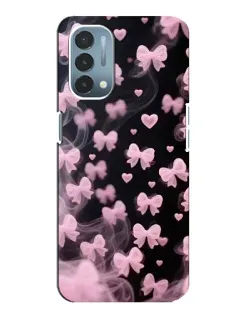 Чехол для OnePlus Nord N200 5G (DE211) с картинкой «Неоновое кружево»