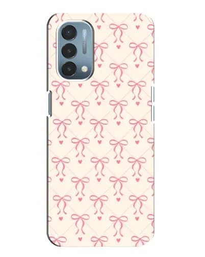 Чехол для OnePlus Nord N200 5G (DE211) с картинкой «Розовые бантики Coquette» Чехол для OnePlus Nord N200 5G (DE211) с картинкой «Розовые бантики Coquette»