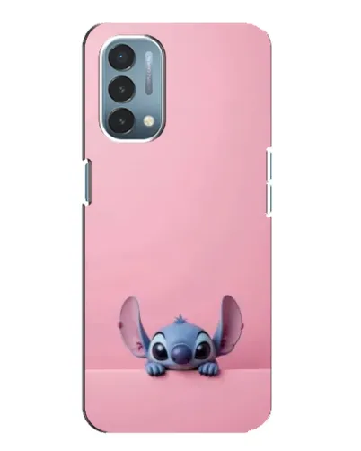 Чехол для OnePlus Nord N200 5G (DE211) с картинкой «Stitch выглядывает» Чехол для OnePlus Nord N200 5G (DE211) с картинкой «Stitch выглядывает»