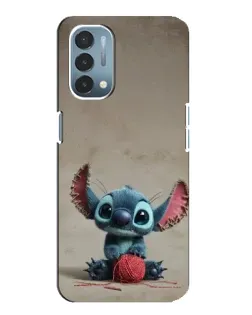 Чехол для OnePlus Nord N200 5G (DE211) с картинкой «Стич на коричневом фоне» Чехол для OnePlus Nord N200 5G (DE211) с картинкой «Стич на коричневом фоне»