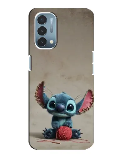 Чехол для OnePlus Nord N200 5G (DE211) с картинкой «Стич на коричневом фоне» Чехол для OnePlus Nord N200 5G (DE211) с картинкой «Стич на коричневом фоне»