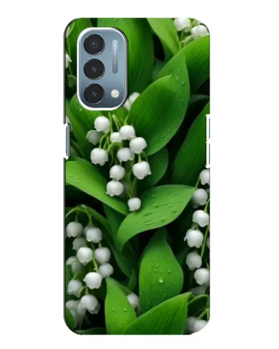 Чехол для OnePlus Nord N200 5G (DE211) с картинкой «Ландыши в зелени»