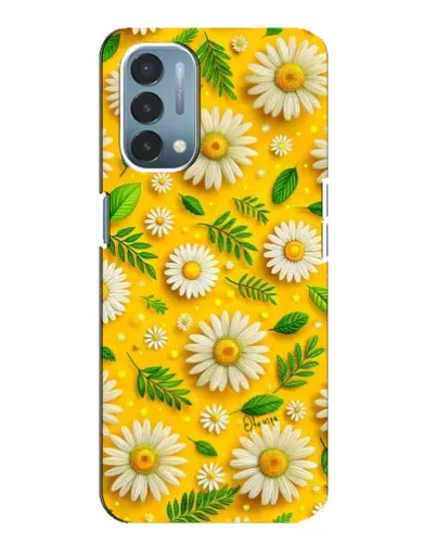 Чехол для OnePlus Nord N200 5G (DE211) с картинкой «Ромашковое солнце»