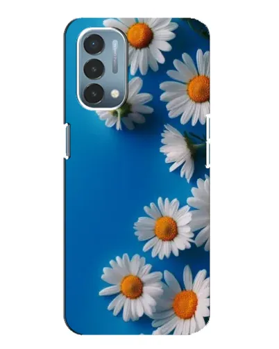 Чехол для OnePlus Nord N200 5G (DE211) с картинкой «Белоснежные маргаритки»