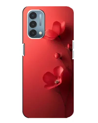 Чехол для OnePlus Nord N200 5G (DE211) с картинкой «Маковые соцветия»