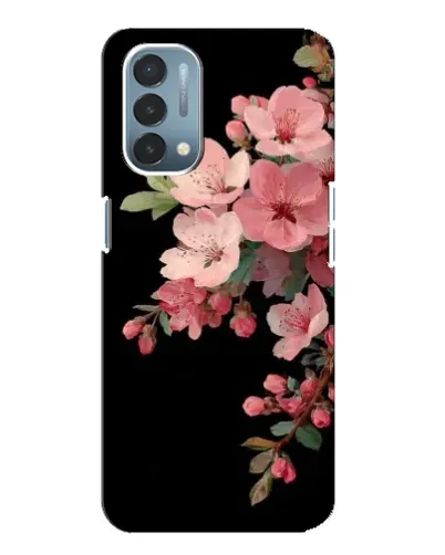 Чехол для OnePlus Nord N200 5G (DE211) с картинкой «Розовая ветка сакуры»